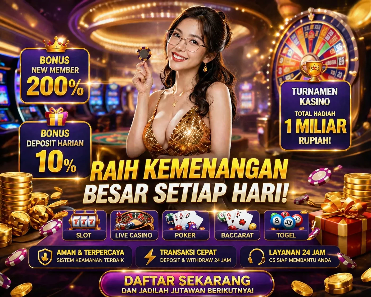Ikon aplikasi gacor78 resmi